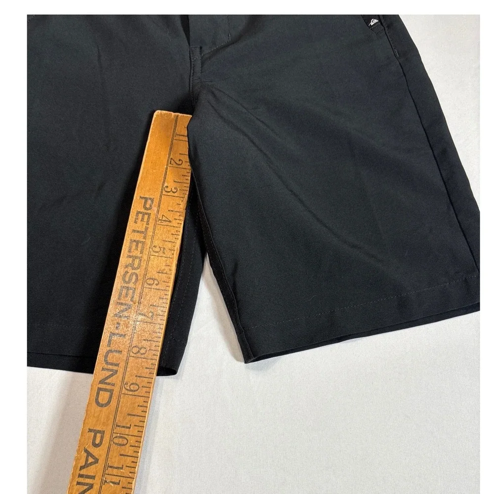 Quiksilver Kids Amphibian Hybrid Shorts Black 4-Way Stretch Size 7